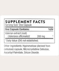 Thorne - Valerian Root - Natural Sleep Supplement - Supports Sleep Quality & Helps You Fall Asleep Faster - Melatonin-Free - Third-Party Certified - Gluten Dairy & Soy-Free 30 Capsules