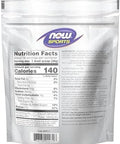 Now Foods Sports Organic Plant Protein Vanilla Flavor Vegan Powder 1 Lb.