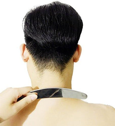 Medical Grade Stainless Steel Gua Sha Guasha Massage Soft Tissue Therapy Used For Back, Legs, Arms,Neck,Shoulder (A)