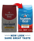 SeattleÃƒÂ¢Ã¢â€šÂ¬Ã¢â€žÂ¢s Best Coffee, Light Roast Ground Coffee, Lighthouse, 100% Arabica, 6 Bags (12 oz Each)