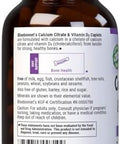Bluebonnet Nutrition Calcium Citrate & Vitamin D3 Bone Health Nongmo Kosher Parve Gluten Soy 90 Caplets 22.5 Servings