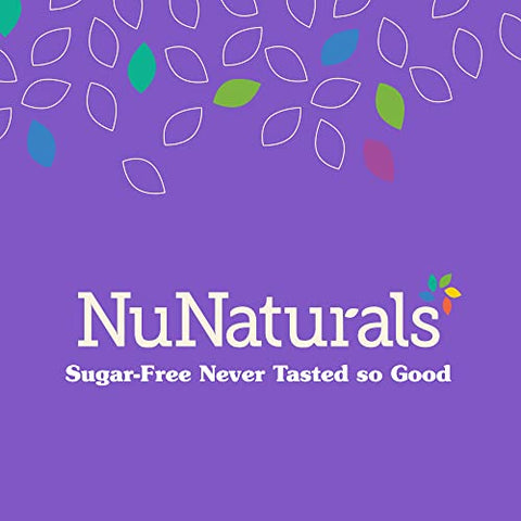 NuNaturals All-Natural Pure Monk Fruit Powder Plant-Based Sweetener, Zero-Calorie, Low Glycemic, .71 oz