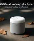 Anjank White Noise Sound Machine With Wireless Charger Stand 20 Soothing Sleep Sounds 32-Levels Volume Auto-Off Timer Magnetic Charging For Iphone White Noise Machine For Adults Home Travel