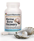 Marine Calcium Bone Density Supplement 3.5X Absorbable Pearl Calcium and Icelandic Marine Algae with Magnesium Vitamin D3 K2 and More Organic Holistic Alternative Astronaut Endorsed 30 Days Supply