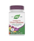 Nature'S Way Complete Liver Cleanse Supports The Body'S Detoxification Processes With Milk Thistle B-Vitamins Amino Acid Liver Blend 84 Capsules (Packaging May Vary)