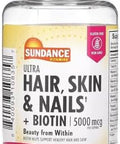 Sundance Hair Skin & Nails With Biotin 5000 Mcg Per Serving 90 Softgels