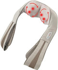 Homedics Neck Massager, Heated Shiatsu Neck, Shoulder And Back Massager With 3 Speeds, Changes Of Direction, And Convenient Straps - Portable Relief For Neck, Shoulders, Back, & Legs
