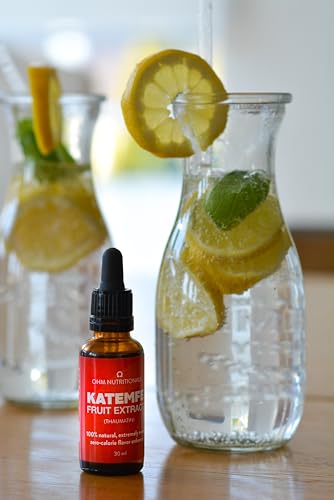 OHM NUTRITIONALS Katemfe Fruit Extract - 100% Natural, Extremely Sweet, Zero-Calorie Flavor Enhancer perfect substitute to Monk Fruit Sweetener no erythritol