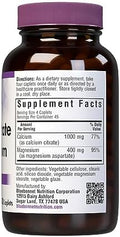 Bluebonnet Calcium Plus Magnesium Caplets 180 Count