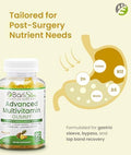 Barislim Advanced Bariatric Multivitamin Gummies - Specially Formulated Bariatric Vitamins For Patients After Weight Loss Surgery - Supports Energy & Immune Health Pineapple (90 Vegan Gummies)