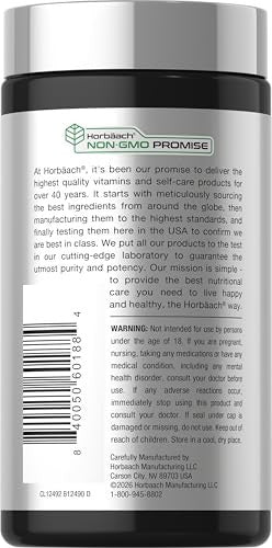 Horbaach Rhodiola Rosea Capsules 180 Count