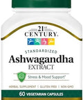 21St Century Healthcare Ashwagandha Extract 500 Mg 60 Capsules
