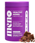 O Positiv Meno Healthy Aging Collagen & Protein Powder Support Joint & Bone Health Lean Muscle Mass Cognition Skin & Hair Health Whey Protein & Collagen Chocolate Brownie Flavor 15 Servings