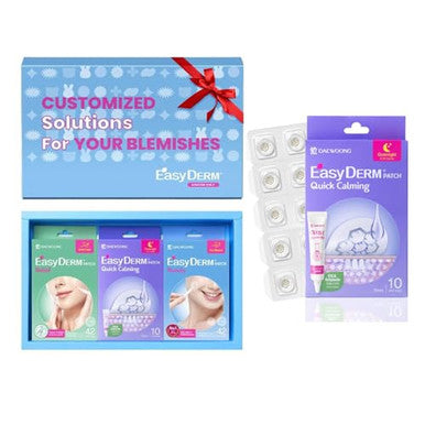 Dweasyderm Easyderm 3 Types Of Pimple Patches Set And Quick Calming Magnesium Patches
