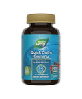 Nature'S Way Quick Calm Gummies L-Theanine For Relaxation Fast-Acting Stress Relief From L-Theanine Within 30-60 Minutes With Ashwagandha Vegetarian Mixed Berry Flavored 60 Gummies