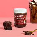 Soom Foods Chocolate Sea Salt Sesame Spread 12oz (2 Pack) Made with 4 Ingredients Low Sugar DairyFree NutFree GlutenFree Palm OilFree 5g Protein Better for You Chocolate Tahini Spread