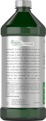 Horbaach Chlorophyll Liquid Drops 32 Oz 100Mg