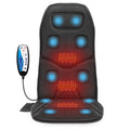 Comfier 2026 Graphene Heated Chair Massager Pad 4900 Rpm Vibration Motor Full Back Massage Seat Cushion For Office Chair & Recliner For Dad Men