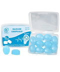 Lysian Foam Ear Plugs Yellow-Green 60 Pairs And Silicone Earplugs 5 Pairs By Lysian