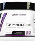 Cutler Nutrition Jay Essentials 100 Pure L-Citrulline Powder Unflavored 3G Per Serving Supports Endurance And Pumps (67 Servings)
