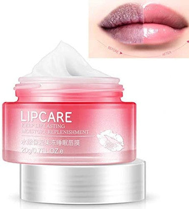 BIOAQUA Lip Lasting Collagen Replenisment Sexy Delicious Water Balance Nutrition Moisturizing Soft Beautiful Skin Vitamin E Mask-Jelly 20g