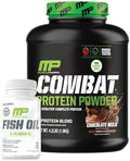 Muscle Pharm Combat 4Lb Chocolate Protein & Musclepharm Fish Oil