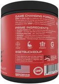 Bucked Up Woke HIGH STIM Pre Workout Best Tasting Focus Nootropic Pump Strength and Growth