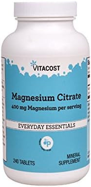 Vitacost Magnesium Citrate - 400 Mg - 240 Tablets