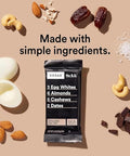 RXBAR Protein Bars, Chocolate Sea Salt, 24 Count Simple Ingredient Snack Bars