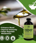 Country Farms Hemp Seed Oil 8 Fl Oz 47 Servings