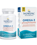 Nordic Naturals Omega-3 Phospholipids Unflavored - 60 Soft Gels - 500 Mg Omega-3 & 350 Mg Phospholipids - Heart & Brain Health - Small Easy-To-Swallow Soft Gels - Non-Gmo 30 Servings