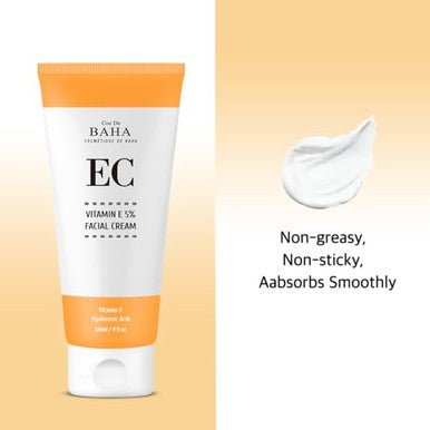 Ceramide Moisture Cream With Vitamin E 5% Soothing Face Moisturizer For Dry Sensitive Skin Hydrating Facial Cream With Niacinamide And Hyaluronic Acid 4 Fl Oz (120Ml)
