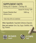 Herbamama Rhodiola Rosea And Ashwagandha Kit - Bundle Of 1000 Mg Rhodiola Rosea Capsules &1500 Mg Ashwagandha Root Capsules - Vegan Non-Gmo Gelatin- - 2 Pack