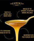 Egmont Honey Manuka UMF 23+ 8.8oz (250g) NON-GMO, Kosher, Recycled plastic jar, Traceable 100% Pure Authentic New Zealand Honey, UMF & MGO Certified