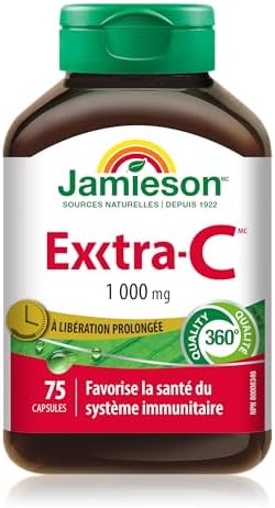 Jamieson ExtraC 1000Mg 75 VitaminC Capsules