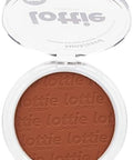 Lottie London Sunkissed Bronzer In Sunglow Infused With Bamboo Extract And Vitamin E This Skin-Loving Bronzer Adds A Buildable Warm Bronze For A Defined Finish