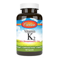 Carlson Vitamin K2 MK4 (Menatetrenone) 5 mg Vitamin K Supplement Bone Support K2 Vitamin SoyFree Vitamin K2 180 Capsules