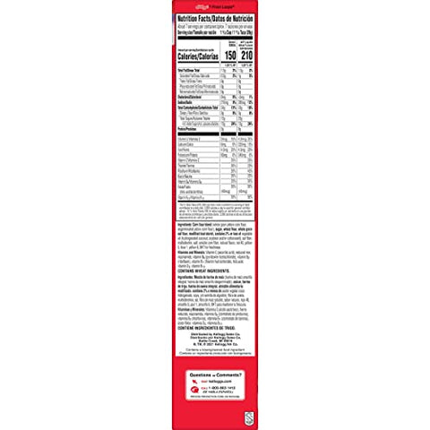 Kellogg's Raisin Bran Crunch Breakfast Cereal, Good Source of Fiber, Family Size, 20.7 oz