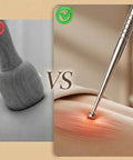 Zjo Acupressure Pen Stainless Steel Reflexology Tool For Face And Body Manual Trigger Point Massage Tool For Deep Tissue Pressure Point Release Professional Lymphatic Drainage For Ear Neck Back