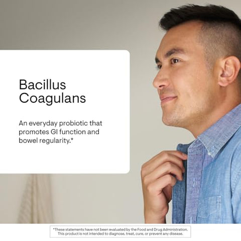 Thorne - Bacillus Coagulans Probiotic - Shelf Stable Probiotic Supplement To Promote Gi Health 60 Capsules