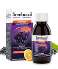 Sambucol Advanced Black Elderberry Syrup - Elderberry Syrup With Zinc And Vitamin C For Adults Immune Support High Antioxidants Gluten Free 4 Fl Oz