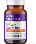 Chapter Men'S Multivitamin Advanced Formula For Stress, Brain, Immune, Heart & Energy Support, Higher Levels Of Whole-Food Fermented Essential Nutrients For Men + Selenium + B Vitamins, 120 Ct