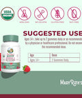 Maryruth'S Multivitamin Gummies For Women Ages 14 Immune Support Hair & Skin Health Reproductive Health Vitamin A C D E B6 B12 Biotin Zinc Iodine Organic Vegan Non-Gmo 60 Count