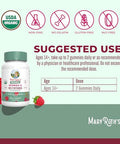 Maryruth'S Multivitamin Gummies For Women Ages 14 Immune Support Hair & Skin Health Reproductive Health Vitamin A C D E B6 B12 Biotin Zinc Iodine Organic Vegan Non-Gmo 60 Count
