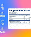 Oceanblue Essentials Brain Fuel " 60Ct " Burpless Fish Oil " High Potency Omega 3 Dha Supplement For Brain And Eye Support "1000 Mg " Tasty Orange Flavor " 1 Month Supply