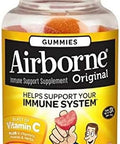 Airborne Assorted Fruit Flavored Gummies1000Mg Of Vitamin C And Minerals & Herbs Immune Support 42 Ct (Pack Of 7)