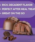 Atkins Endulge Milk Chocolate Truffles Low Sugar Low Carb Keto Friendly 6 Pack (12 Truffles Each Pack)