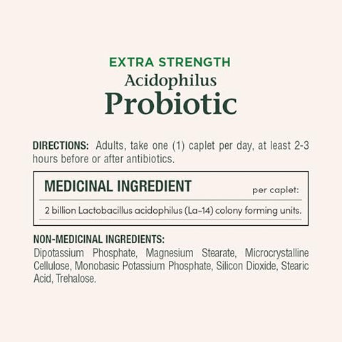 Nature'S Bounty Acidophilus Probiotic 2 Billion 150 Caplets
