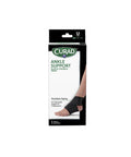 Curad Figure-8 Elastic Ankle Wrap Black Universal Size 7.5" to 11" Black Not Made from Natural Rubber Latex