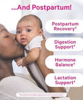 Pink Stork Prenatal + Postnatal Gummy Vitamins For Women Multivitamin For Pregnancy + Postpartum Recovery 60 Gummies